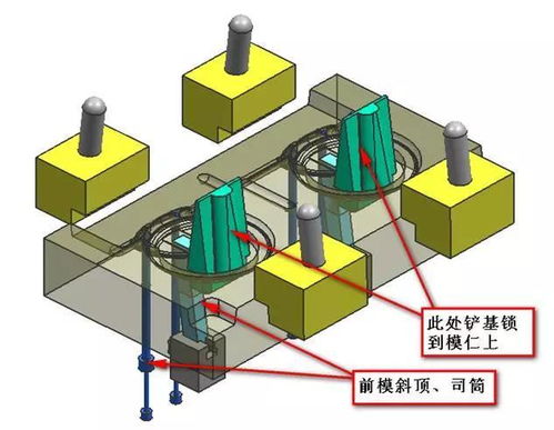 汽車冷氣出風口模具設計遇難題 內(nèi)圈倒扣危機，大師巧思化險為夷